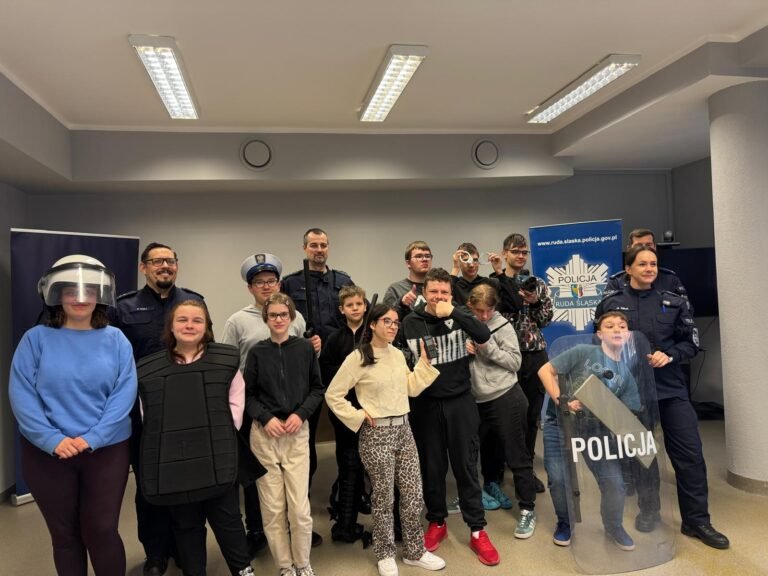 Z&nbsp;wizytą w&nbsp;Komendzie Miejskiej Policji w&nbsp;Rudzie Śląskiej