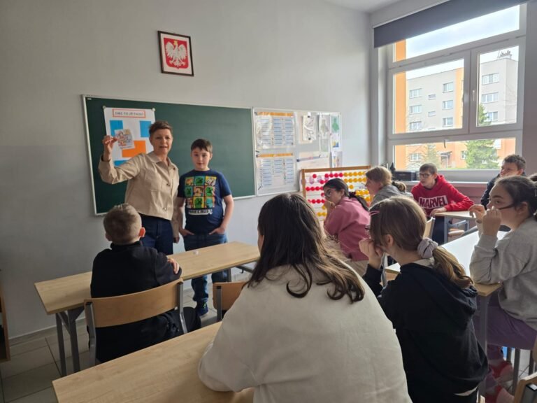 Realizacja zadania „Jaki to&nbsp;fach?” w&nbsp;ramach międzyszkolnego projektu